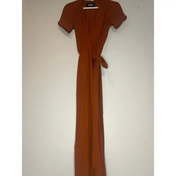 Reformation Hadley Wrap Dress-size small - Picture 2 of 5